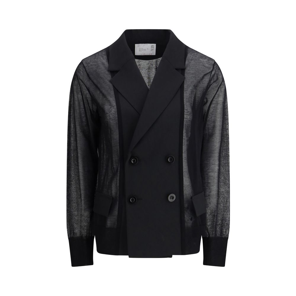 Sacai Semi-transparent  Blazer Jacket