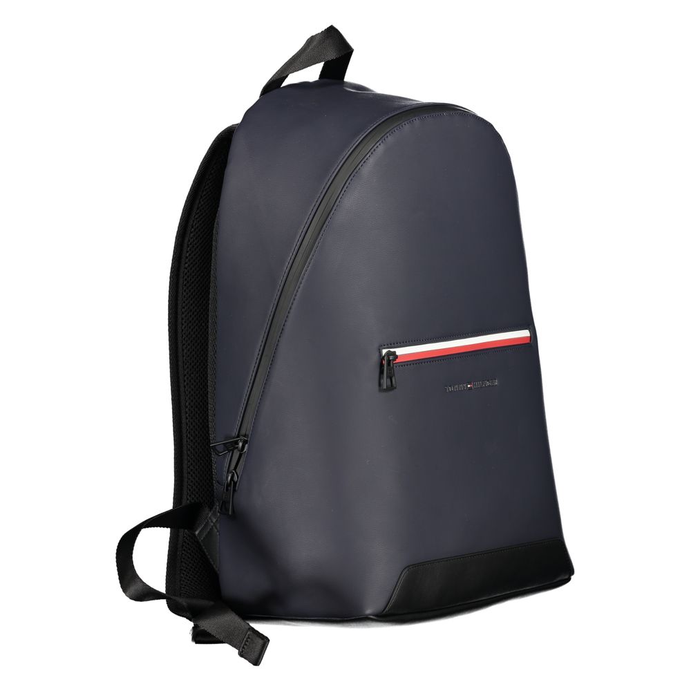 Tommy Hilfiger Blue Polyester Backpack