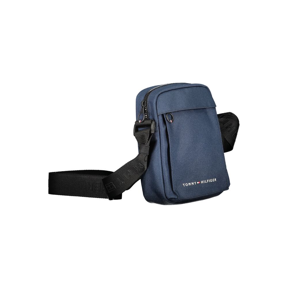 Tommy Hilfiger Blue Polyester Shoulder Bag