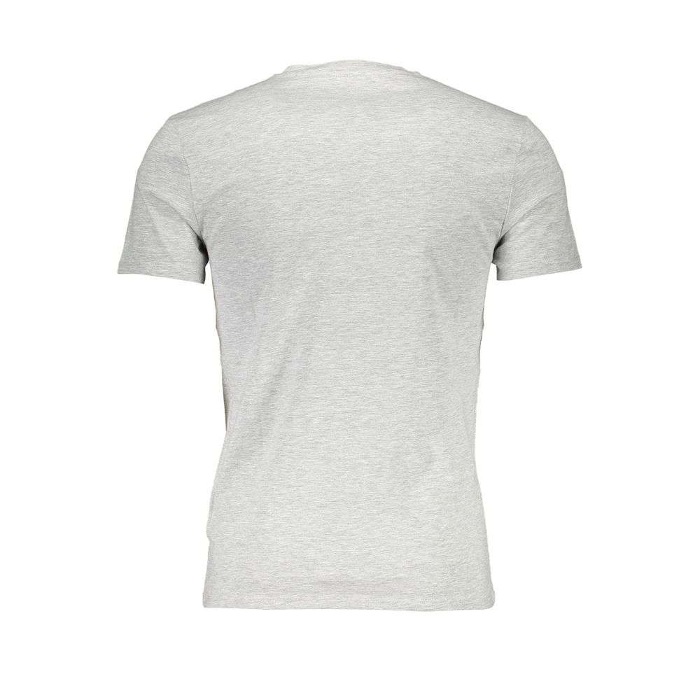 Guess Jeans Gray Cotton Men T-Shirt