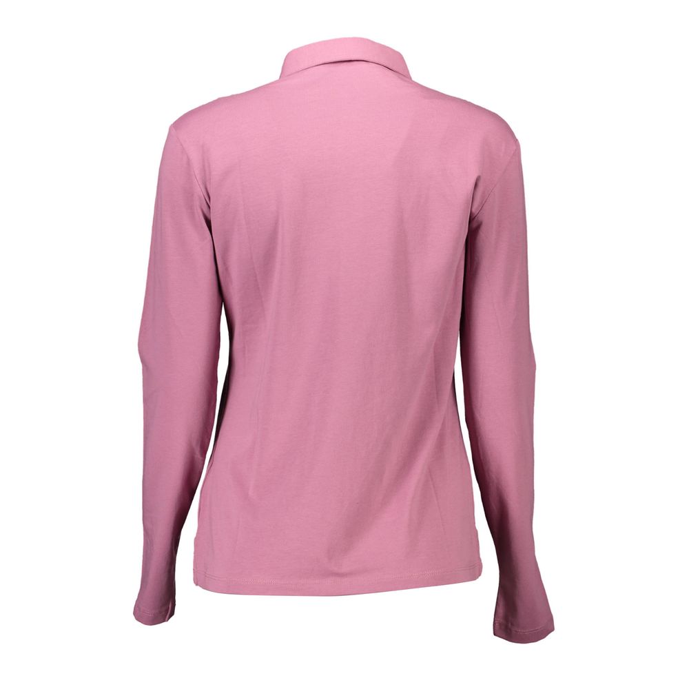 U.S. POLO ASSN. Pink Cotton Women Polo Shirt