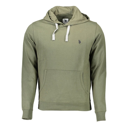 U.S. POLO ASSN. Green Cotton Men Sweater