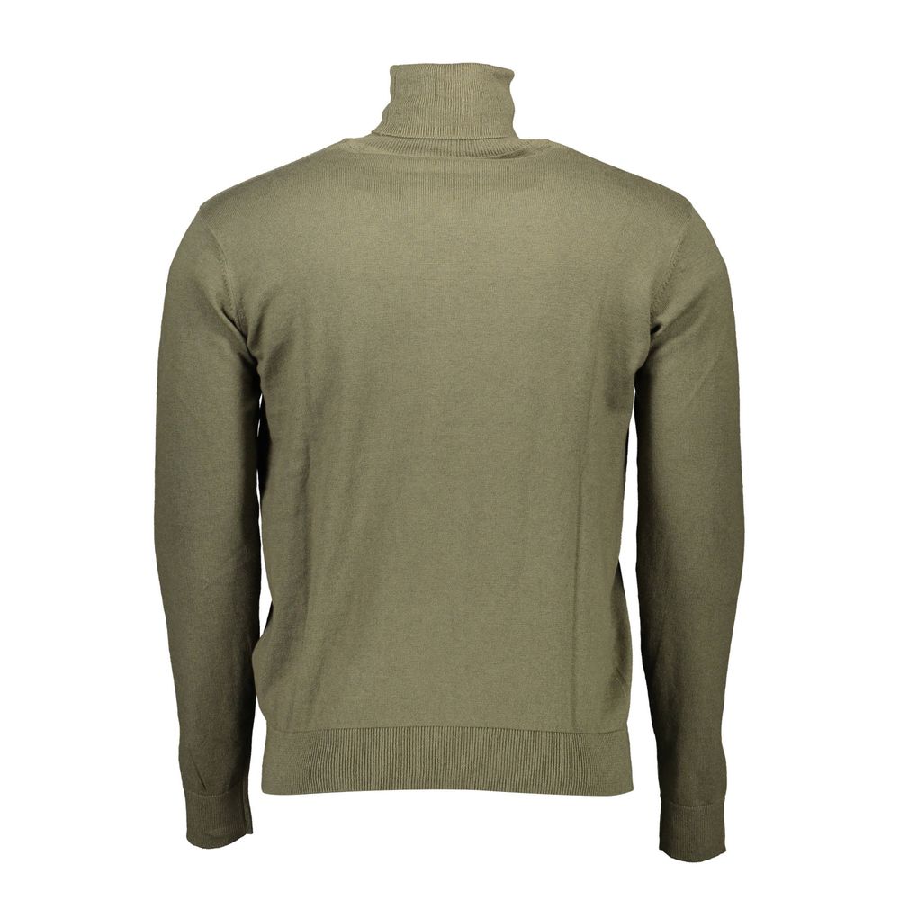 U.S. POLO ASSN. Green Cotton Men Sweater