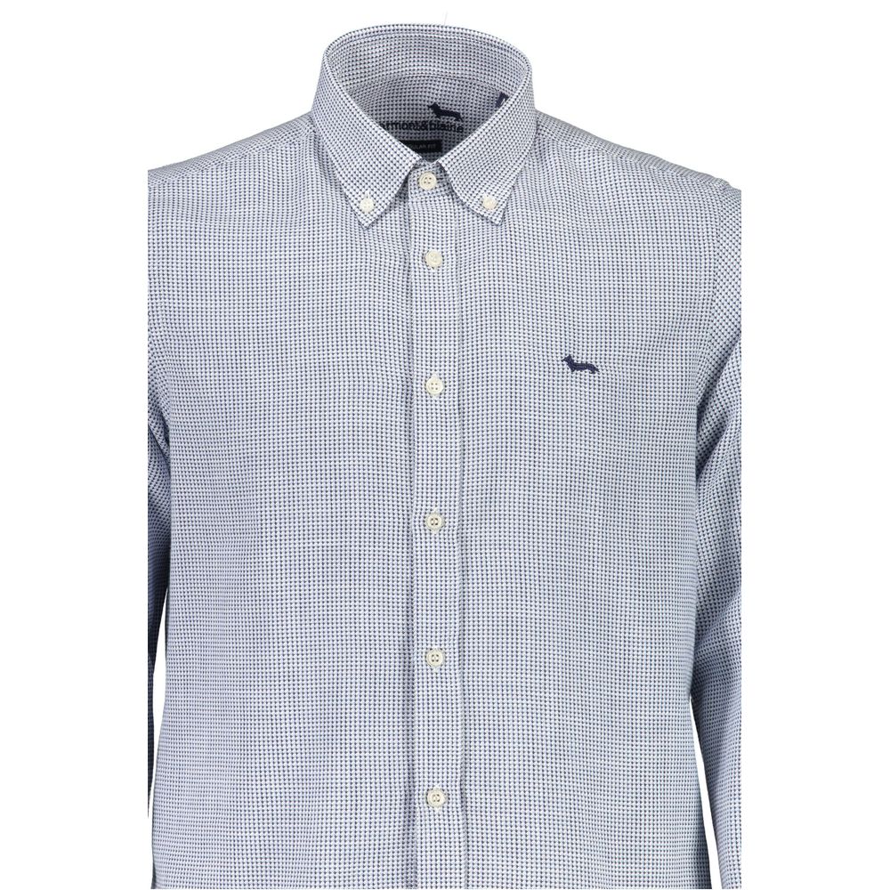 Harmont & Blaine Light Blue Cotton Men Shirt