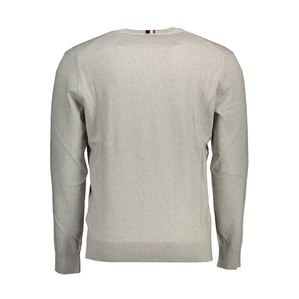 U.S. POLO ASSN. Gray Cotton Men Sweater