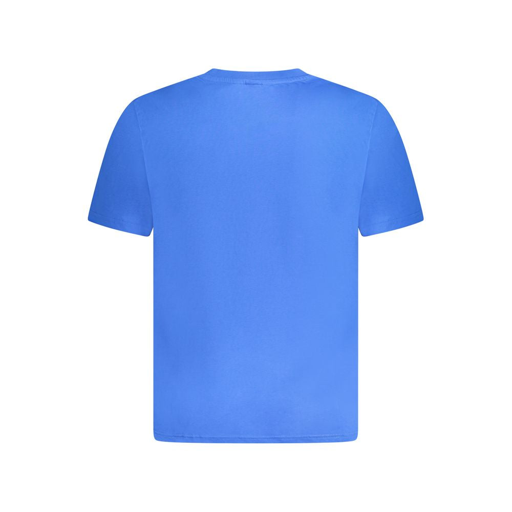 North Sails Blue Cotton Men T-Shirt