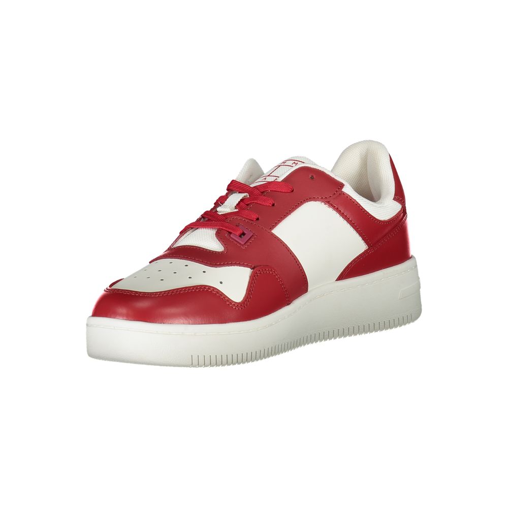 Tommy Hilfiger Pink Leather Men Sneaker