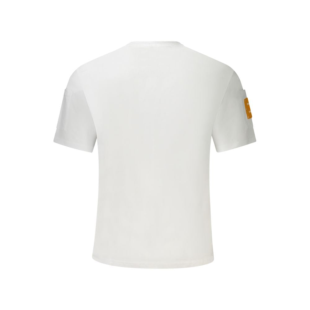 K-WAY White Cotton Men T-Shirt