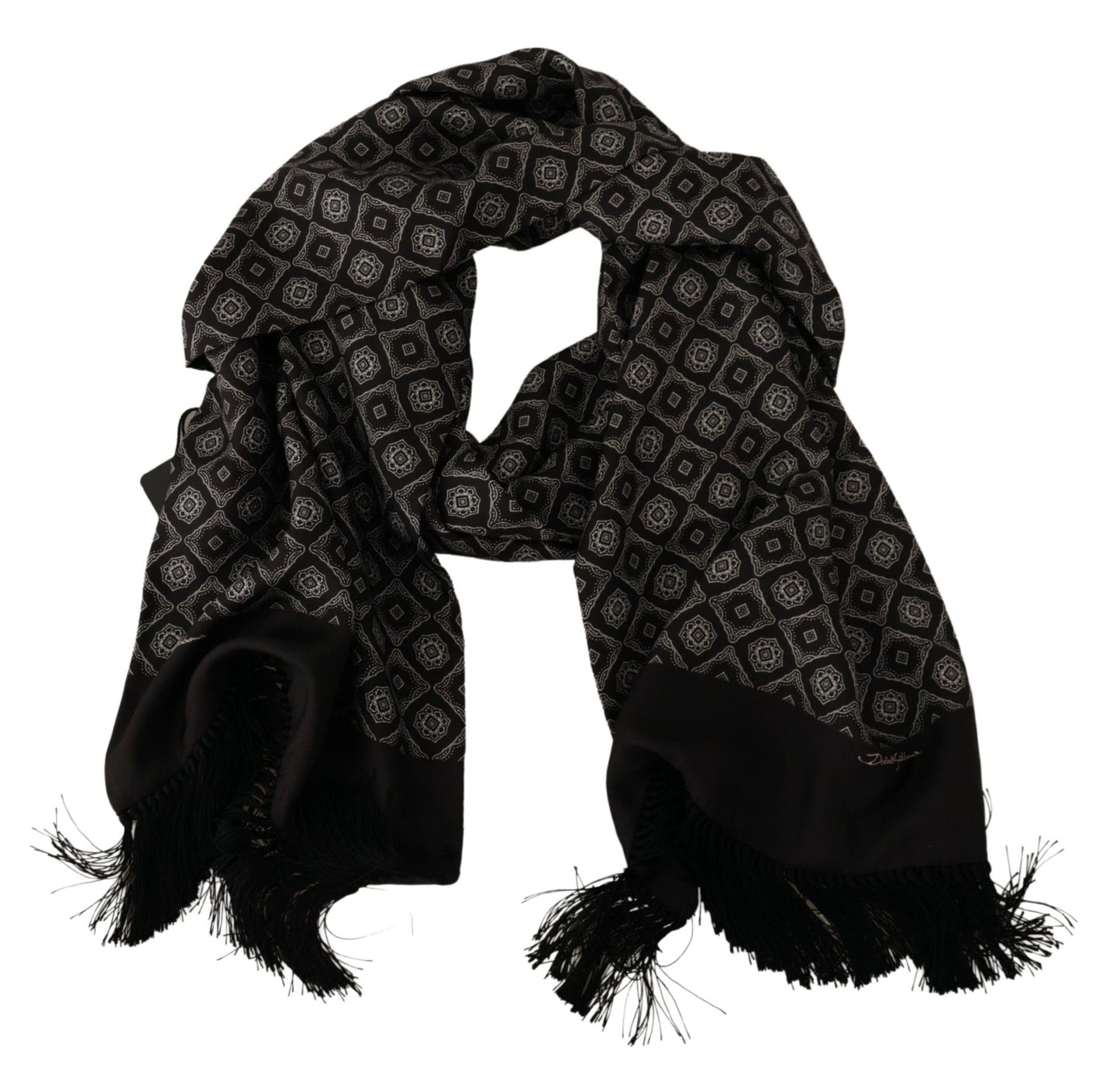 Dolce & Gabbana Elegant Silk Men's Scarf Wrap