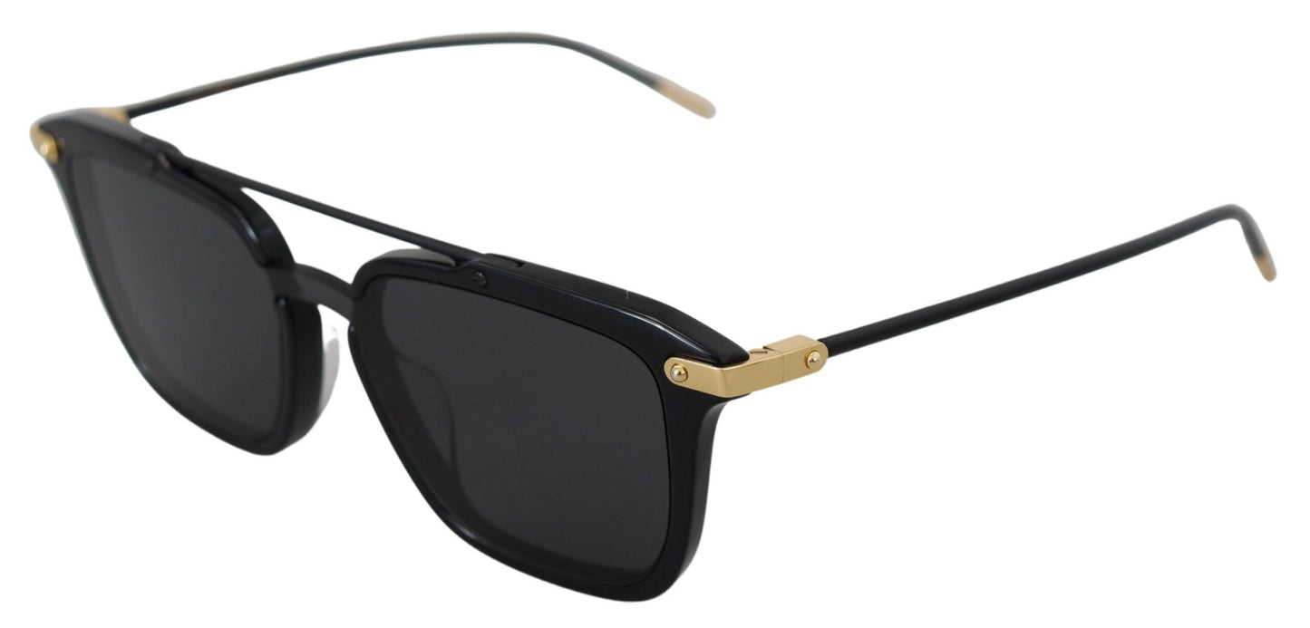 Dolce & Gabbana Chic Square Frame Browline Sunglasses