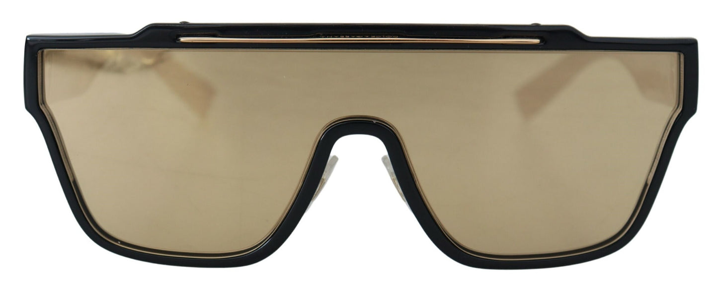 Dolce & Gabbana Chic Yellow Acetate Sunglasses for Women