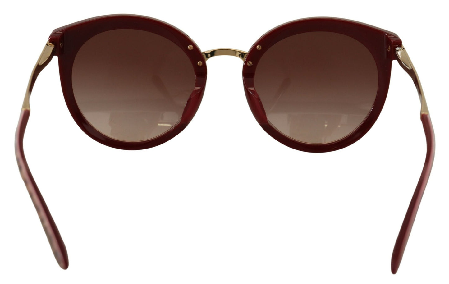 Dolce & Gabbana Elegant Brown Gradient Sunglasses