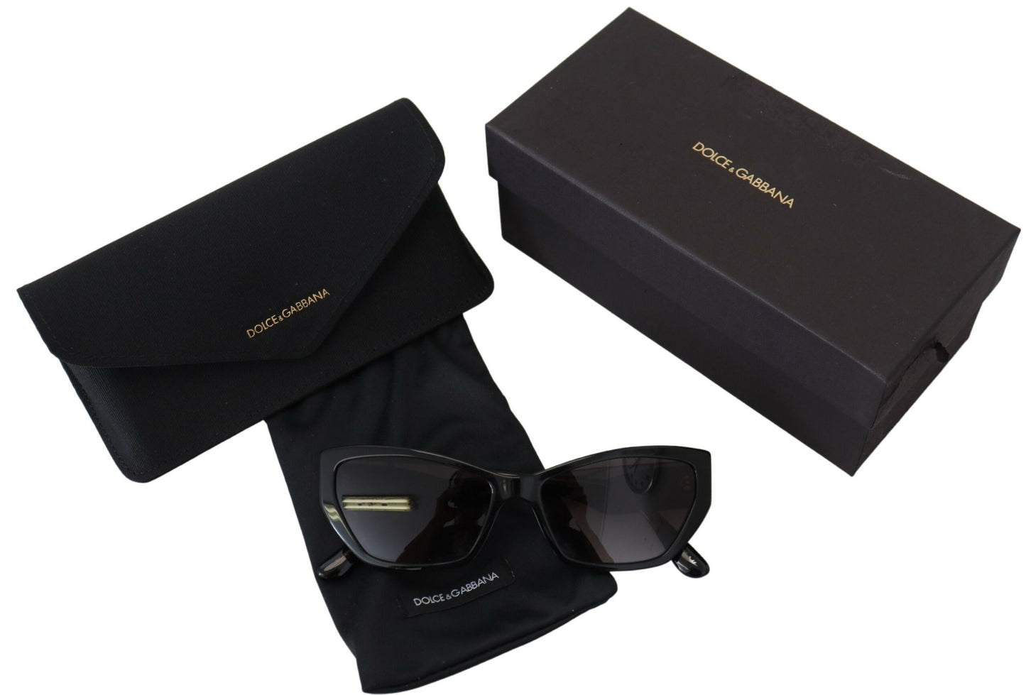 Dolce & Gabbana Chic Square Acetate Sunglasses