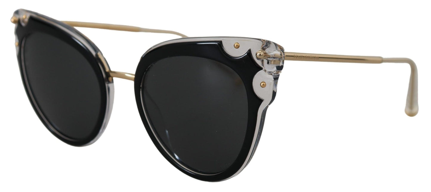 Dolce & Gabbana Chic Cat Eye Black Sunglasses