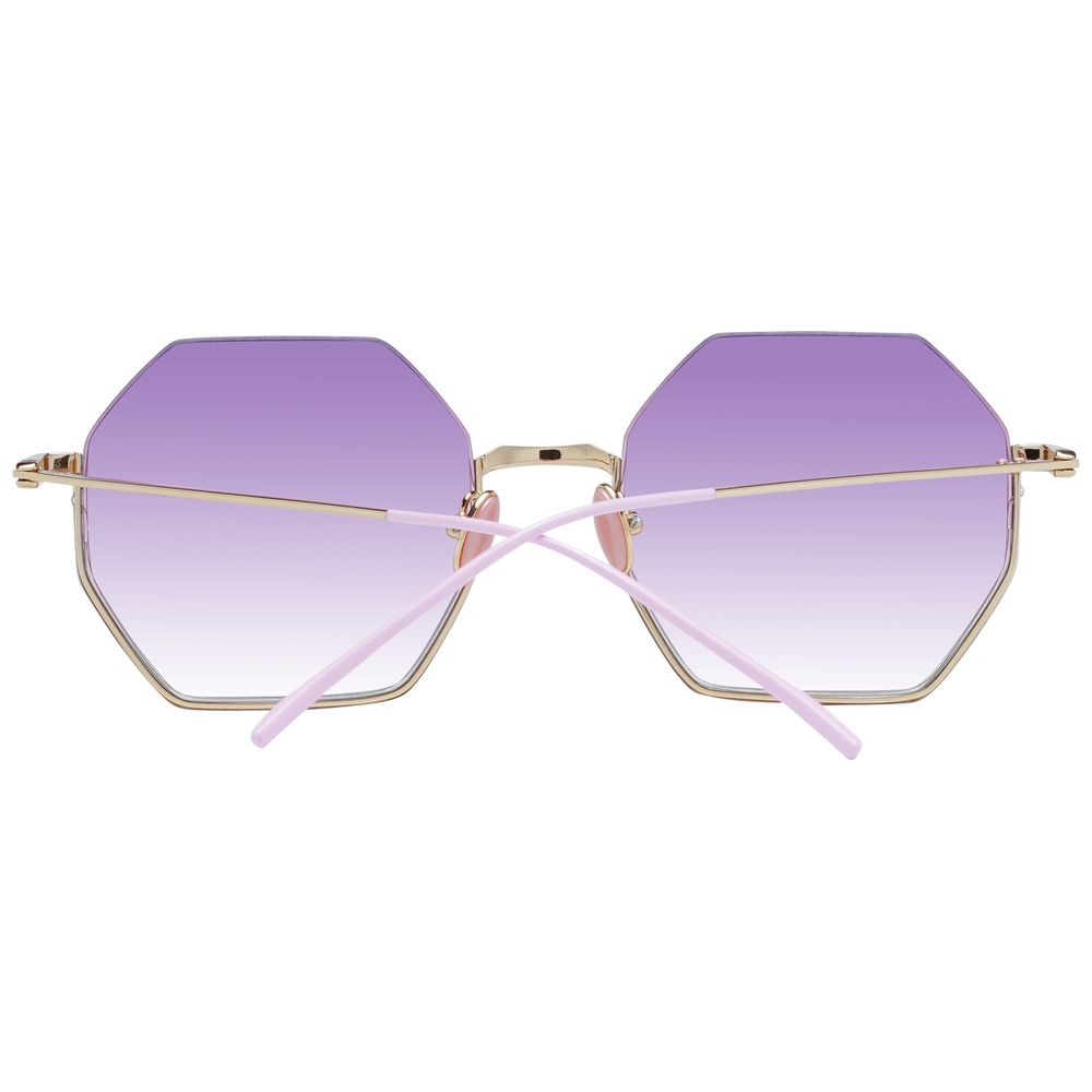 Scotch & Soda Gold Women Sunglasses