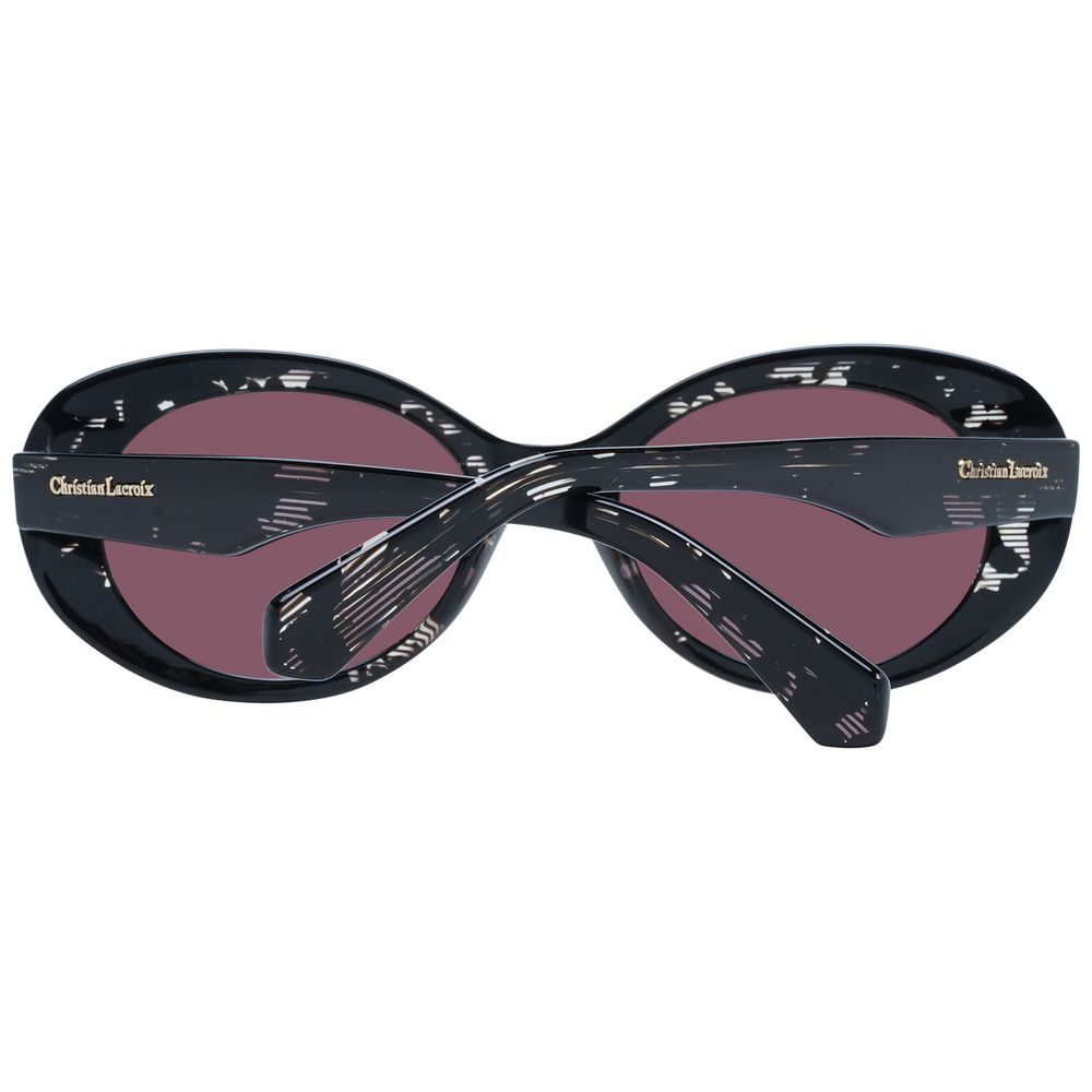 Christian Lacroix Black Women Sunglasses