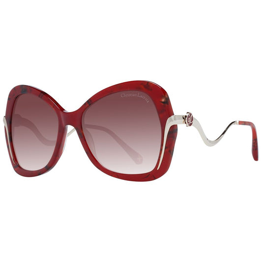 Christian Lacroix Burgundy Women Sunglasses