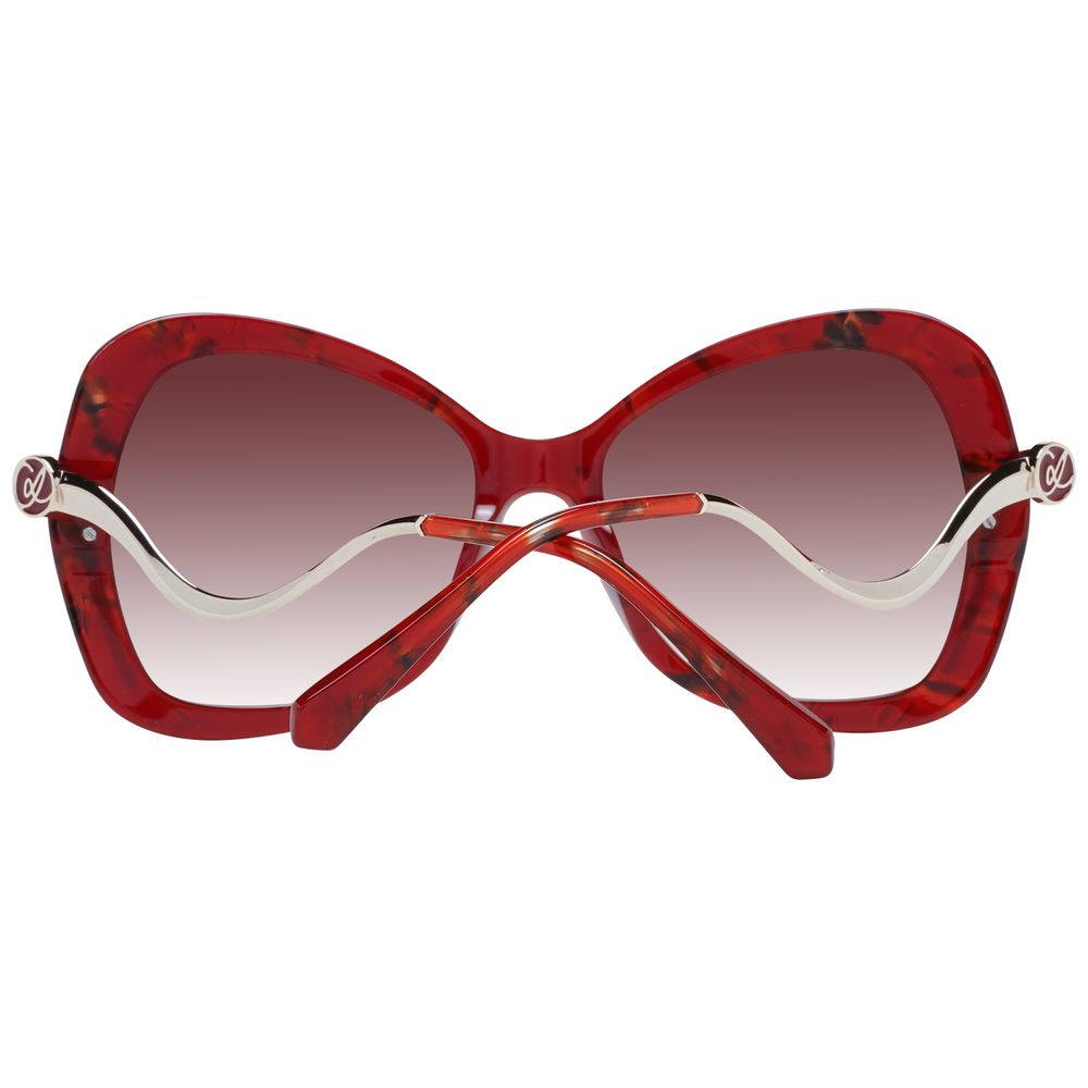 Christian Lacroix Burgundy Women Sunglasses