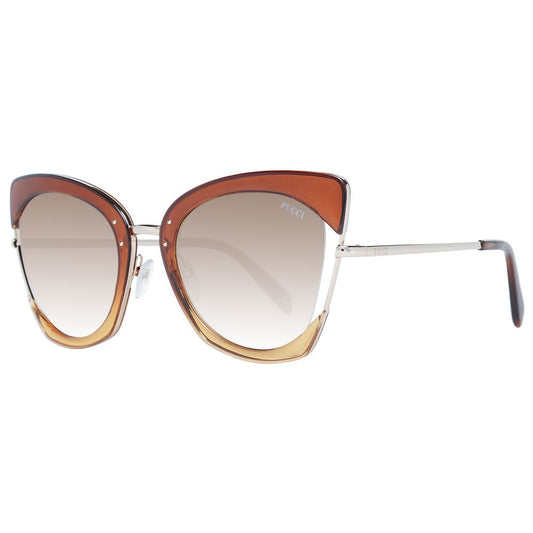 Emilio Pucci Brown Women Sunglasses