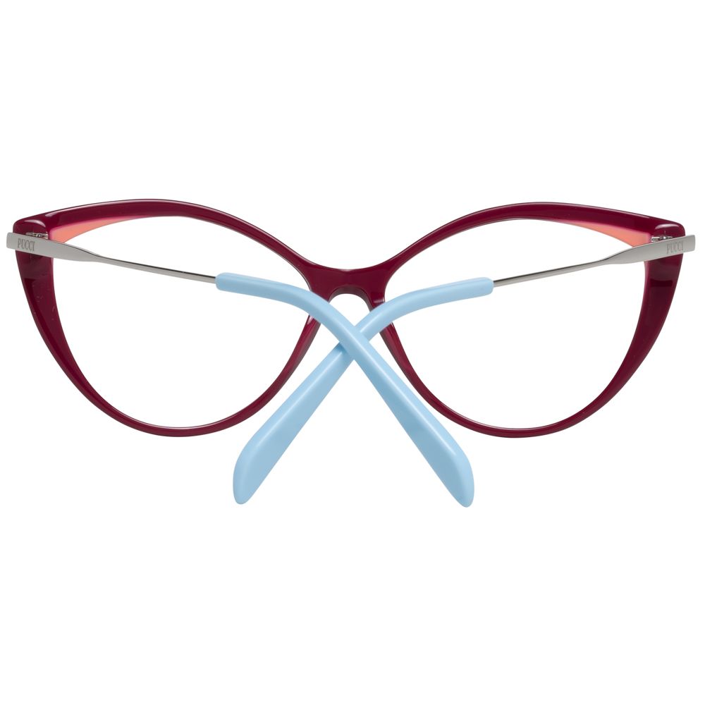 Emilio Pucci Red Women Optical Frames