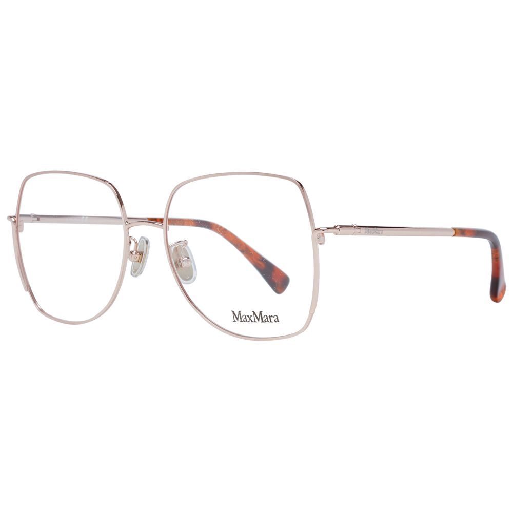 Max Mara Rose Gold Women Optical Frames