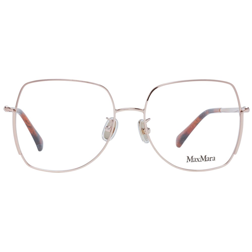 Max Mara Rose Gold Women Optical Frames