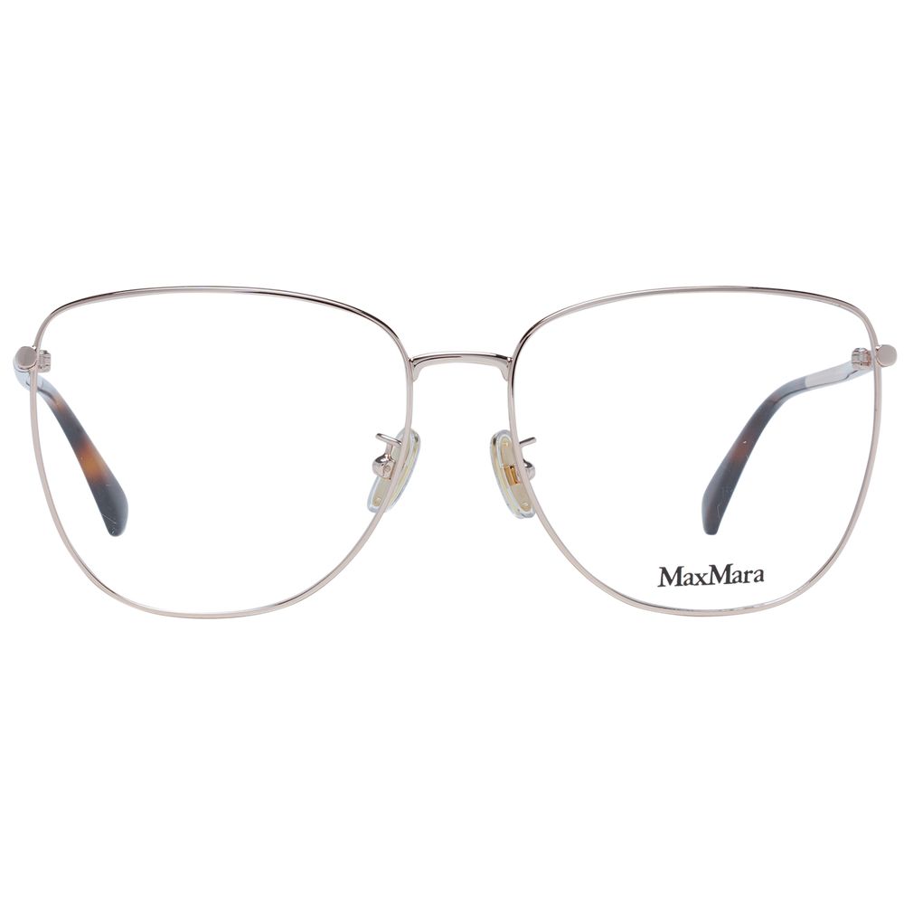 Max Mara Rose Gold Women Optical Frames