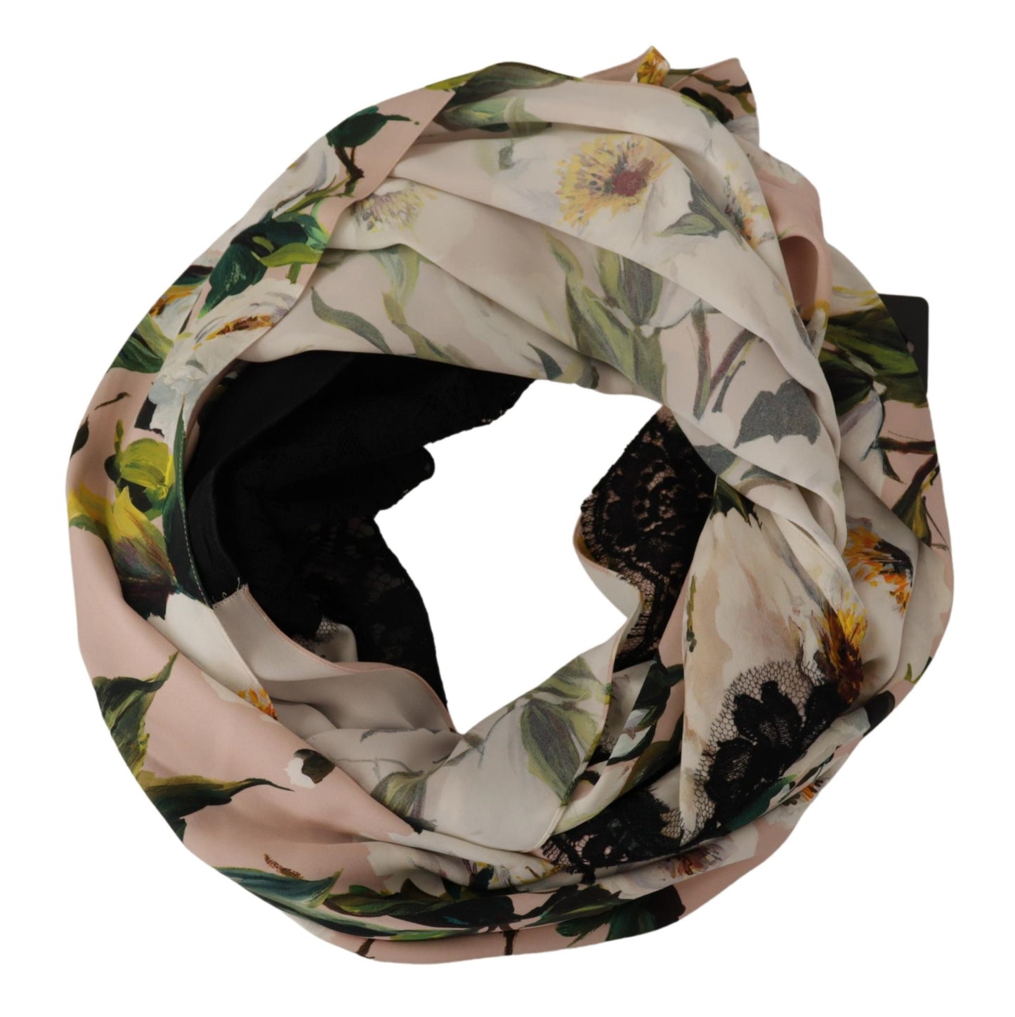 Dolce & Gabbana Exquisite Floral Silk Blend Scarf