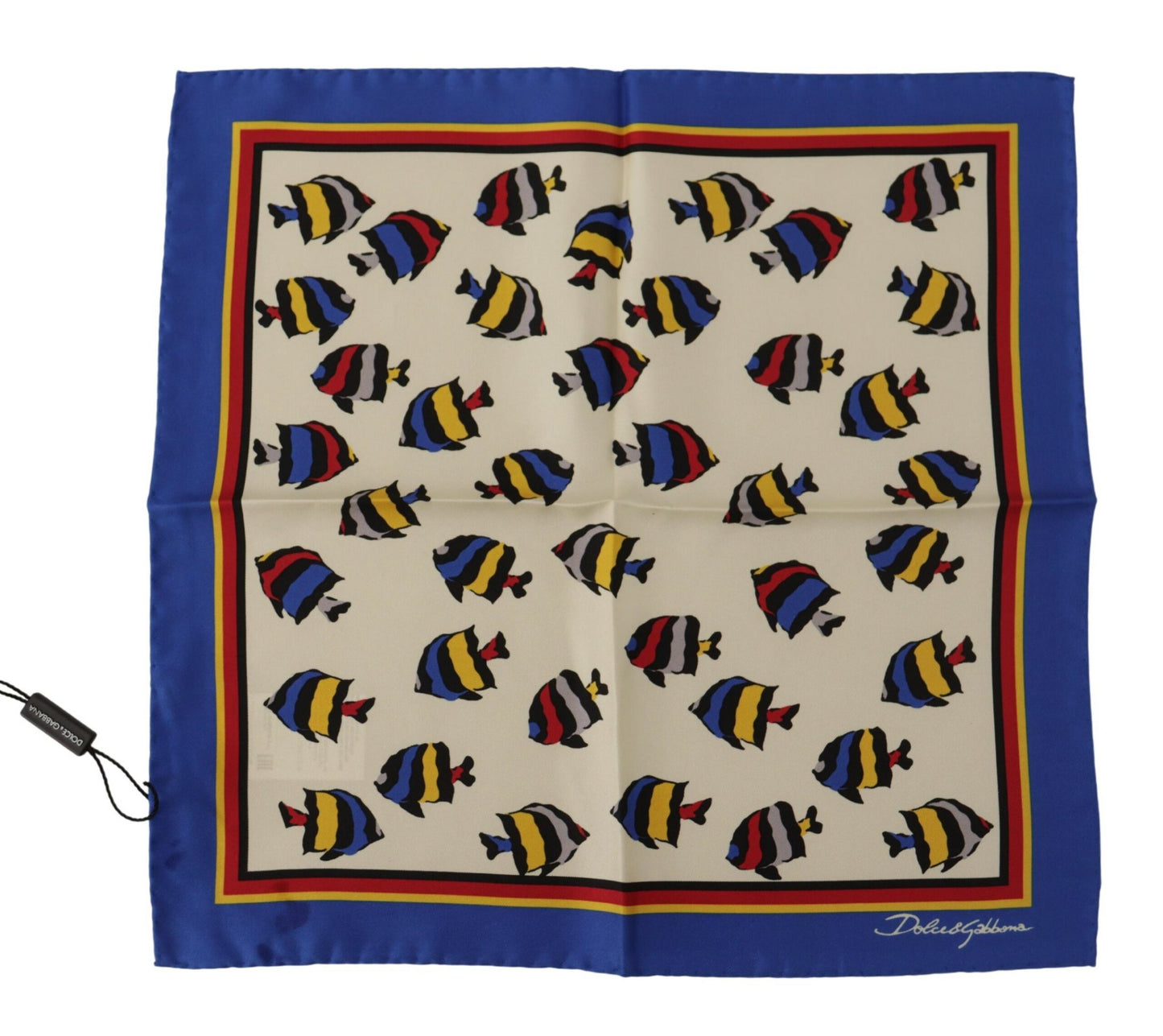 Dolce & Gabbana Elegant Multicolor Silk Square Scarf