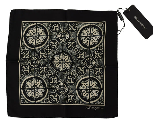 Dolce & Gabbana Elegant Silk Men's Square Scarf