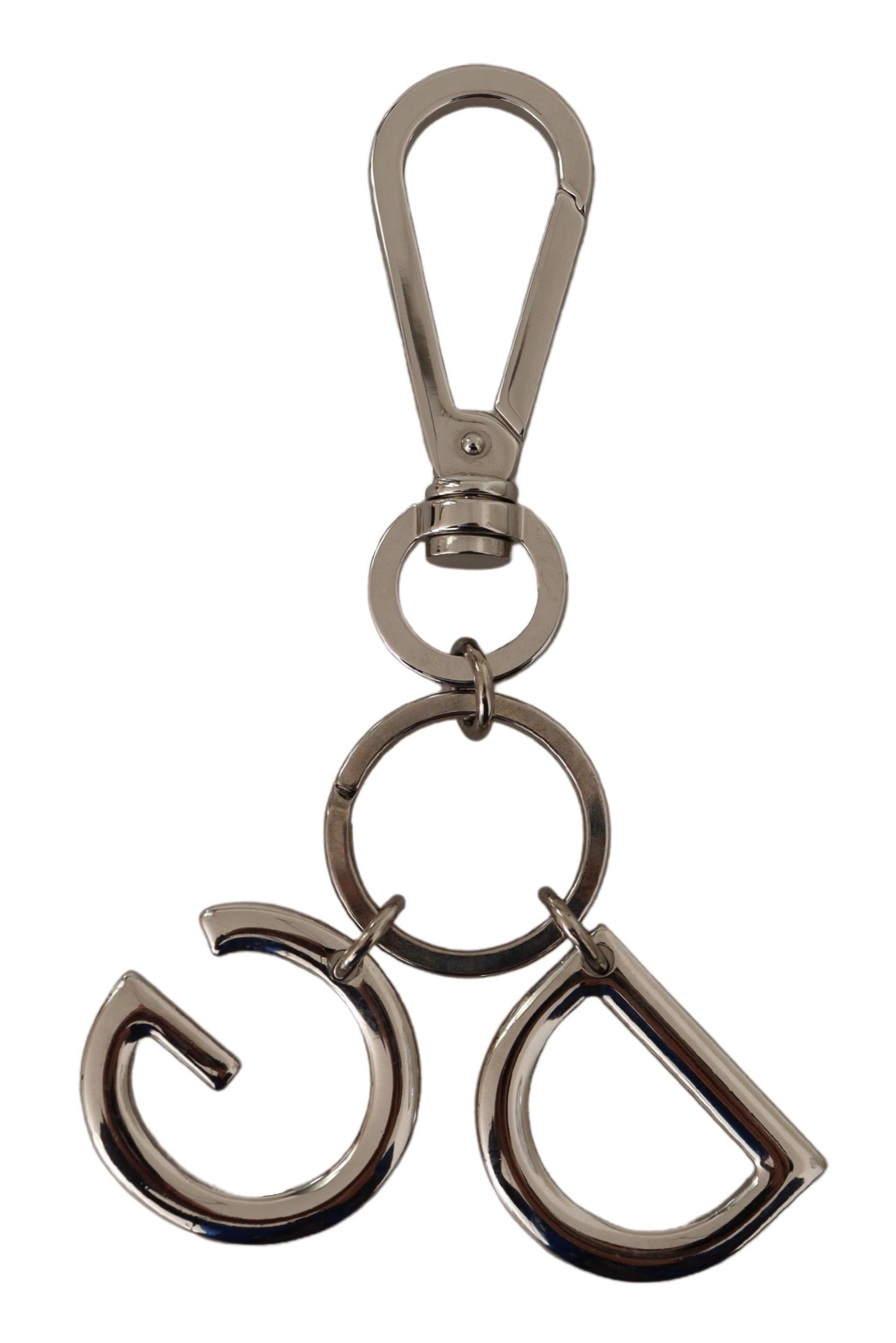 Dolce & Gabbana Elegant Silver Brass Keychain Accessory