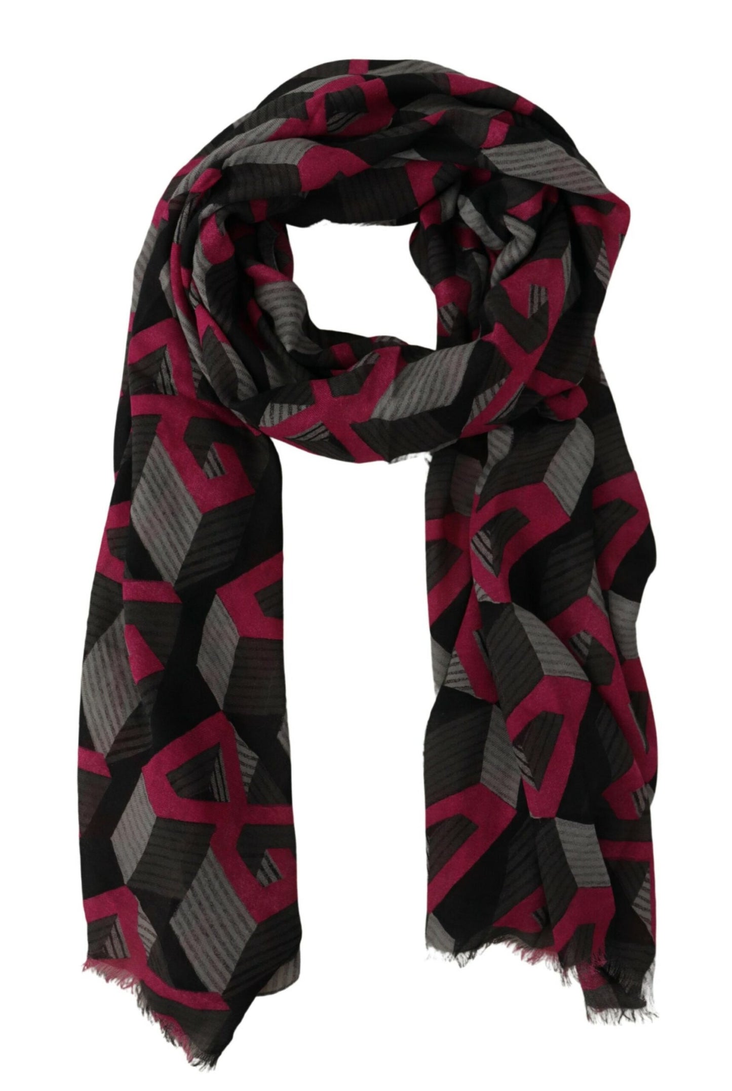 Dolce & Gabbana Luxurious Multicolor Modal-Cashmere Men's Scarf