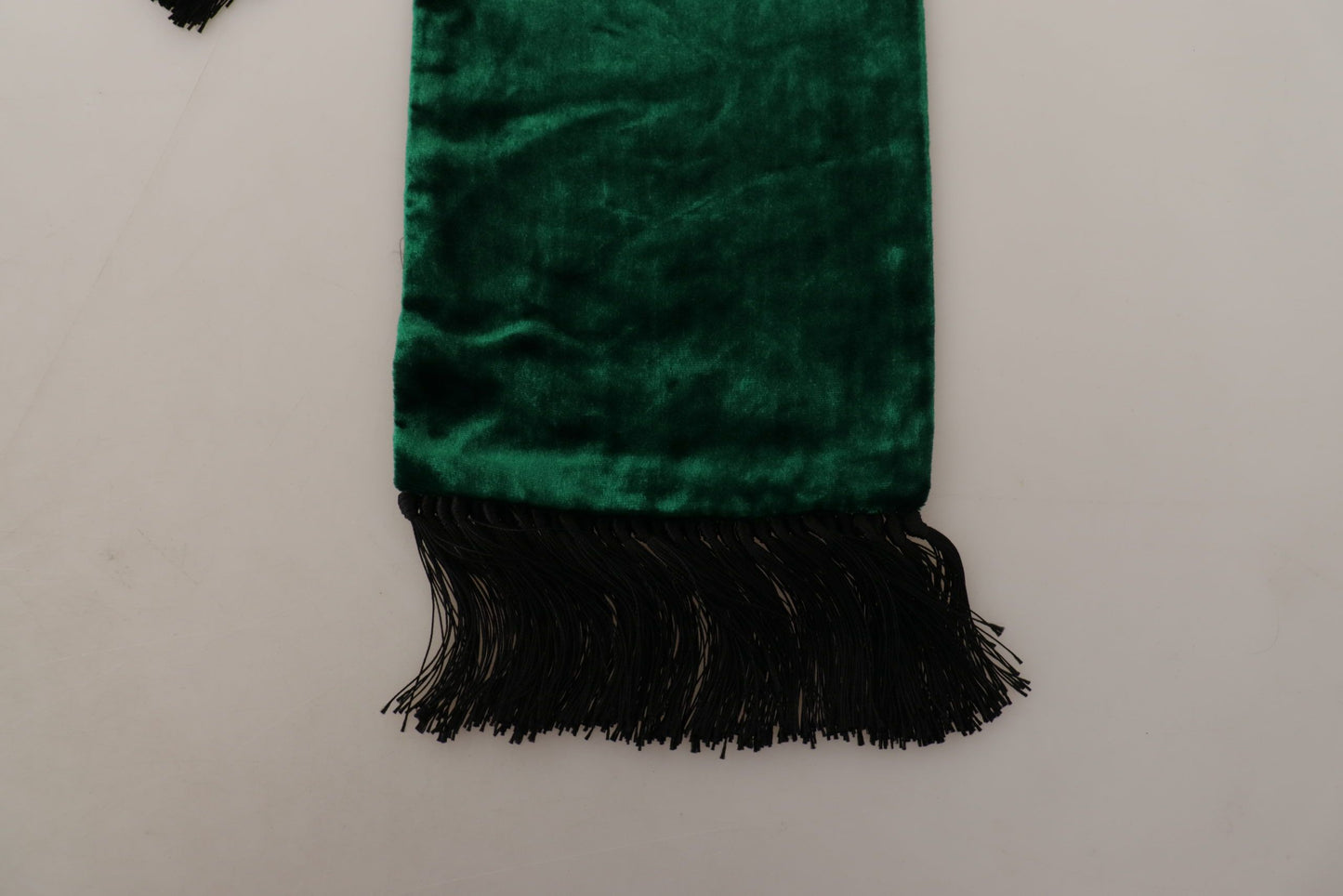 Dolce & Gabbana Elegant Green Silk Men's Scarf Wrap