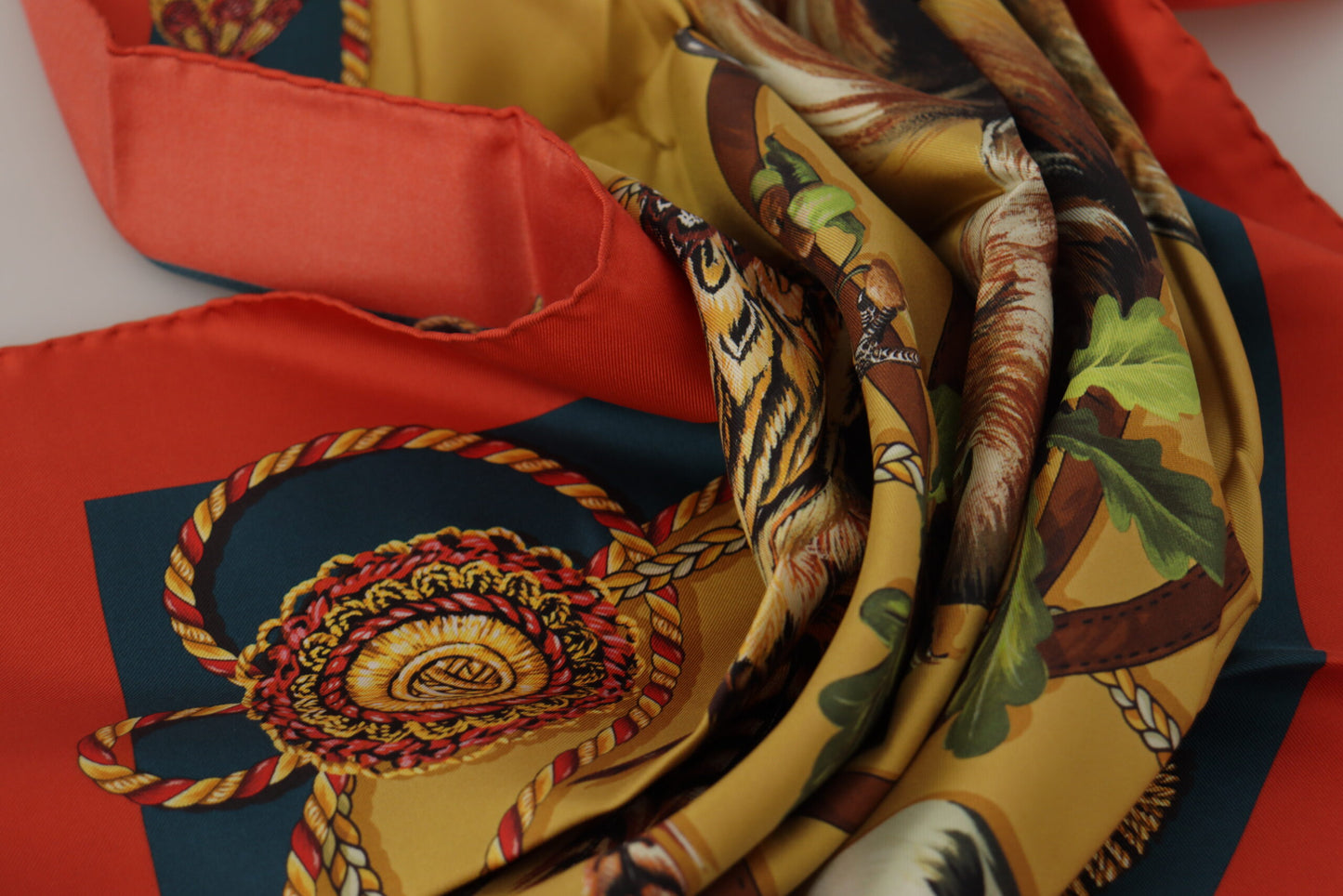 Dolce & Gabbana Elegant Multicolor Silk Scarf