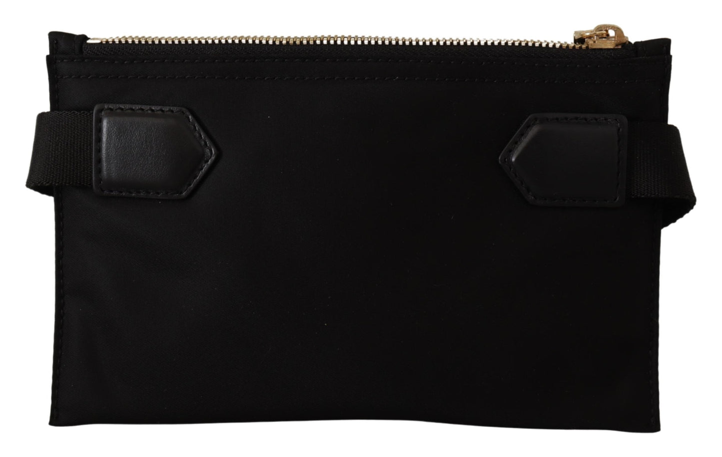 Dolce & Gabbana Elegant Black Waist Fanny Pack