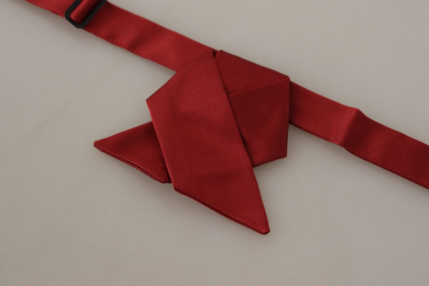 Dolce & Gabbana Elegant Red Silk Bow Tie