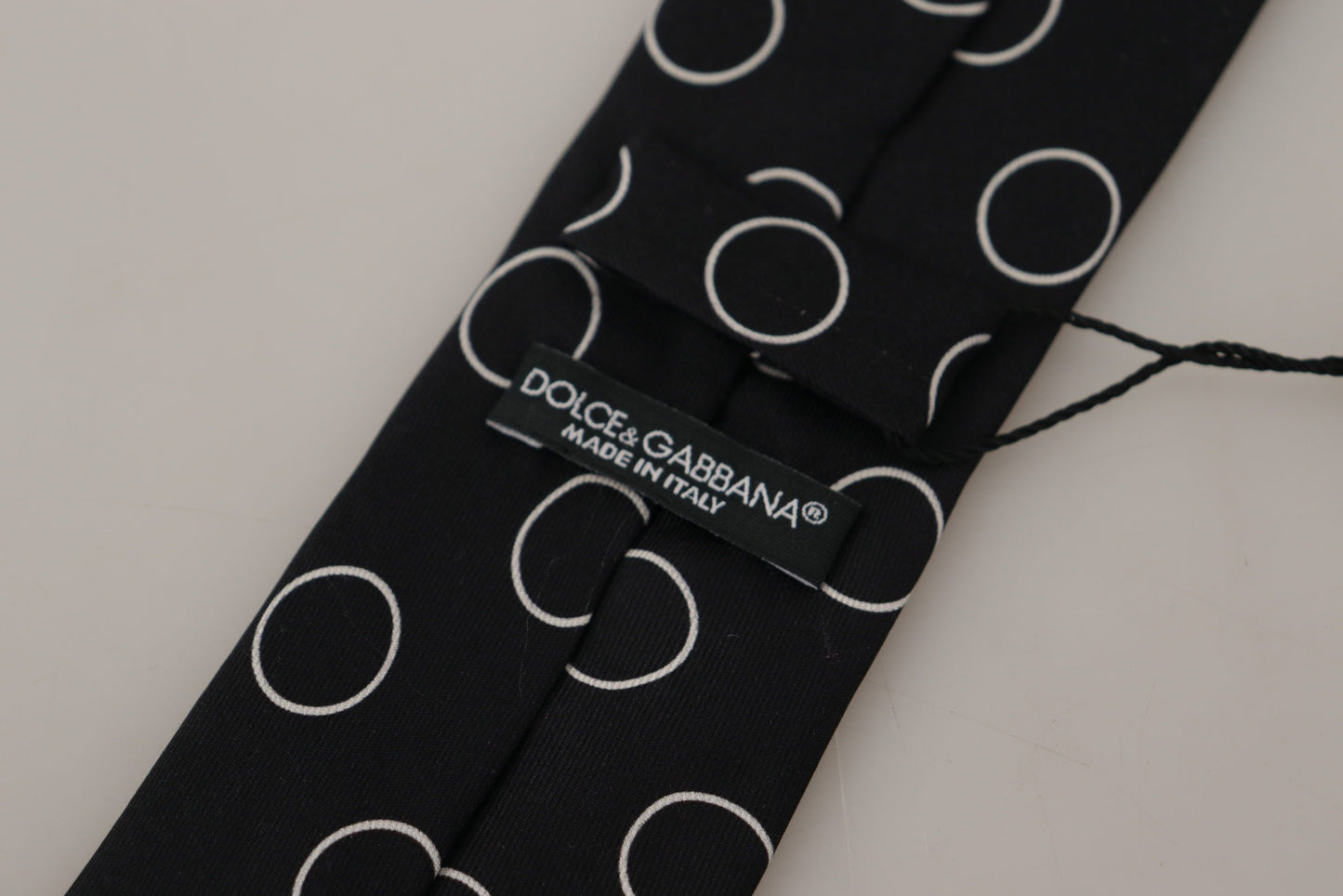 Dolce & Gabbana Elegant Silk Black Bow Tie