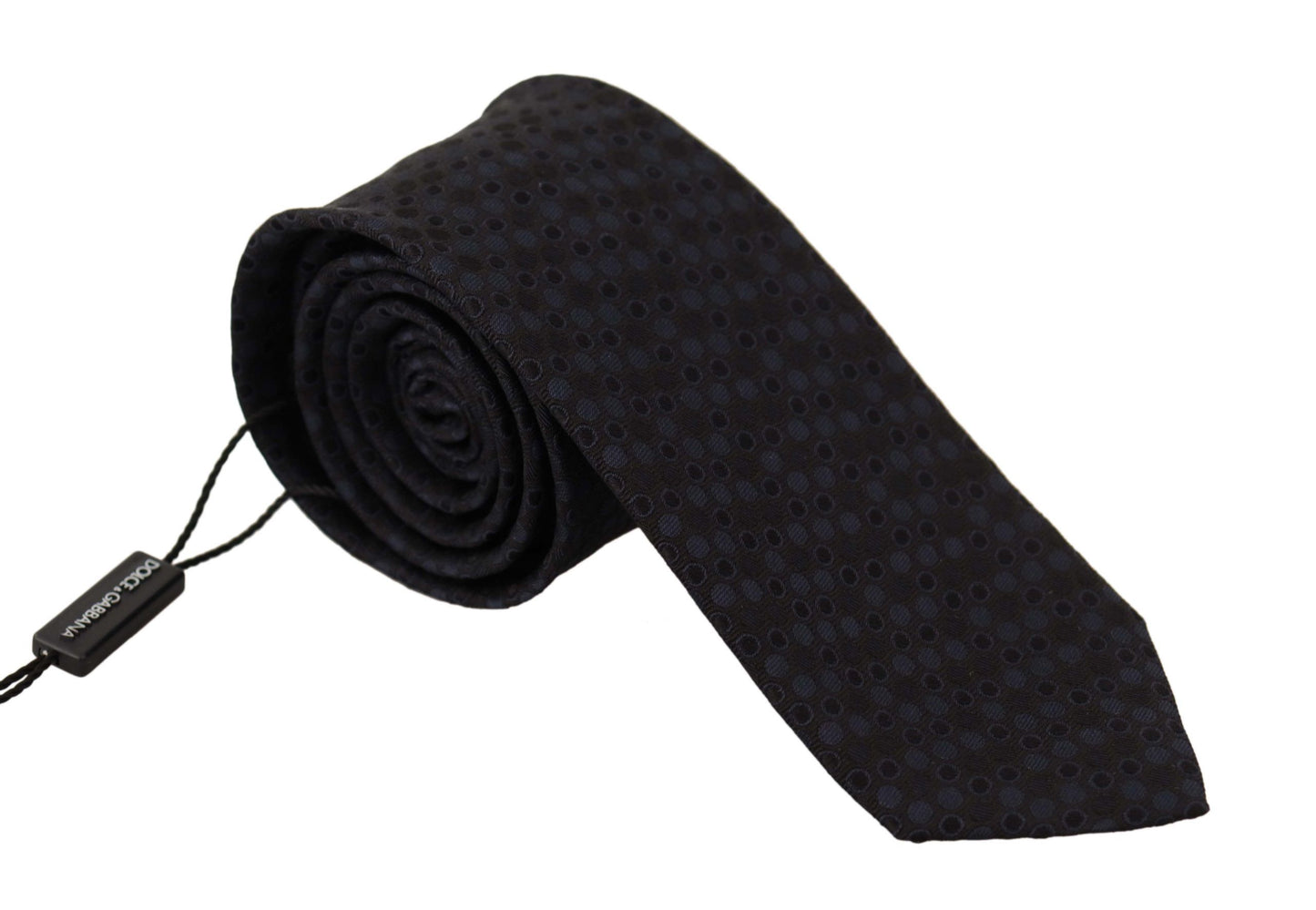 Dolce & Gabbana Elegant Silk Men's Tie in Classic Black