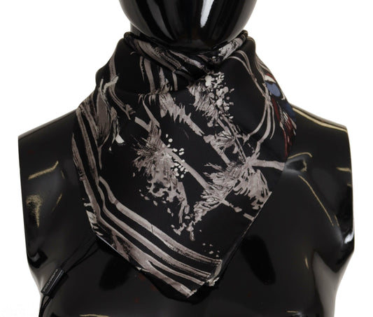 Dolce & Gabbana Elegant Silk Men's Square Scarf