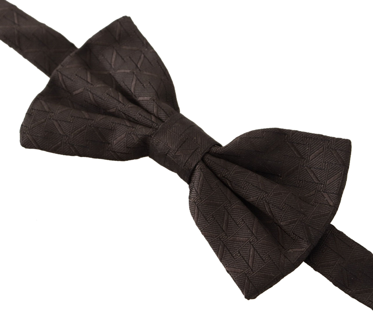 Dolce & Gabbana Elegant Black Silk Bow Tie