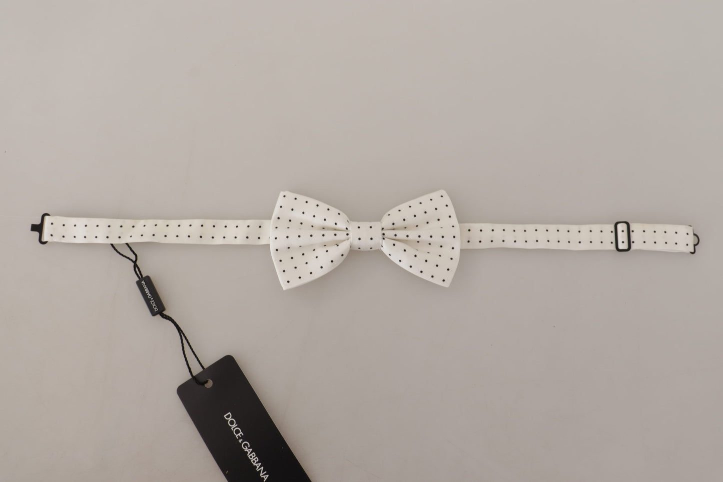 Dolce & Gabbana Polka Dot Silk Bow Tie