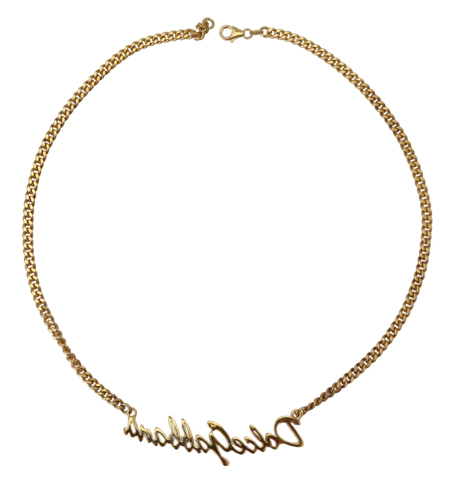 Dolce & Gabbana Golden Elegance Sterling Silver Necklace