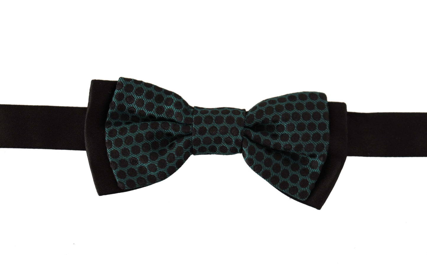 Dolce & Gabbana Elegant Polka Dot Silk Bow Tie