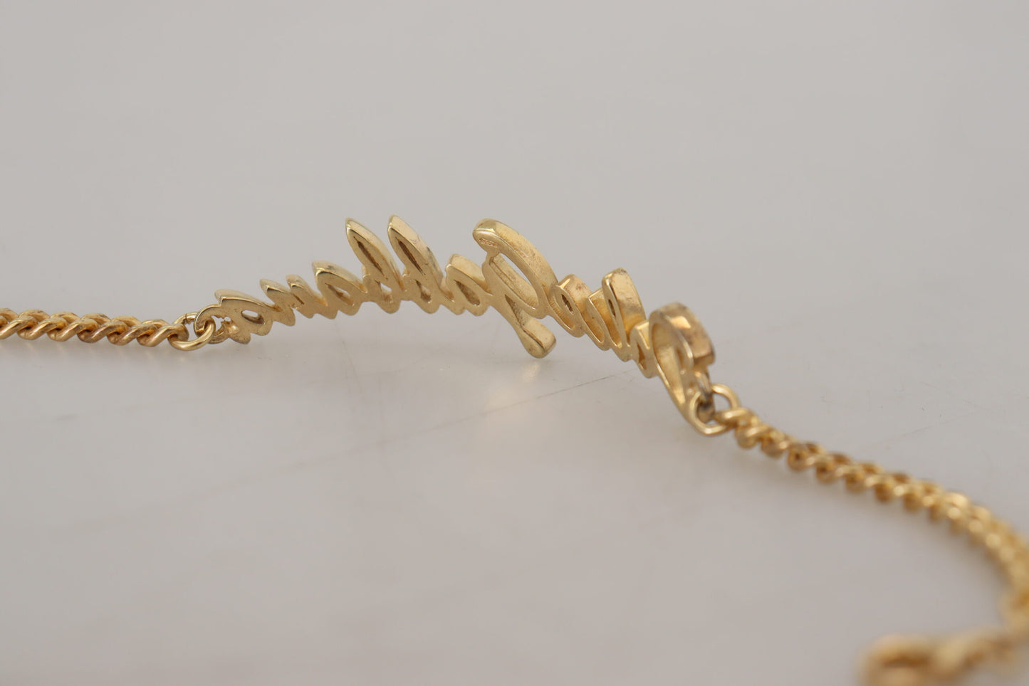 Dolce & Gabbana Elegant Gold-Toned Sterling Bracelet