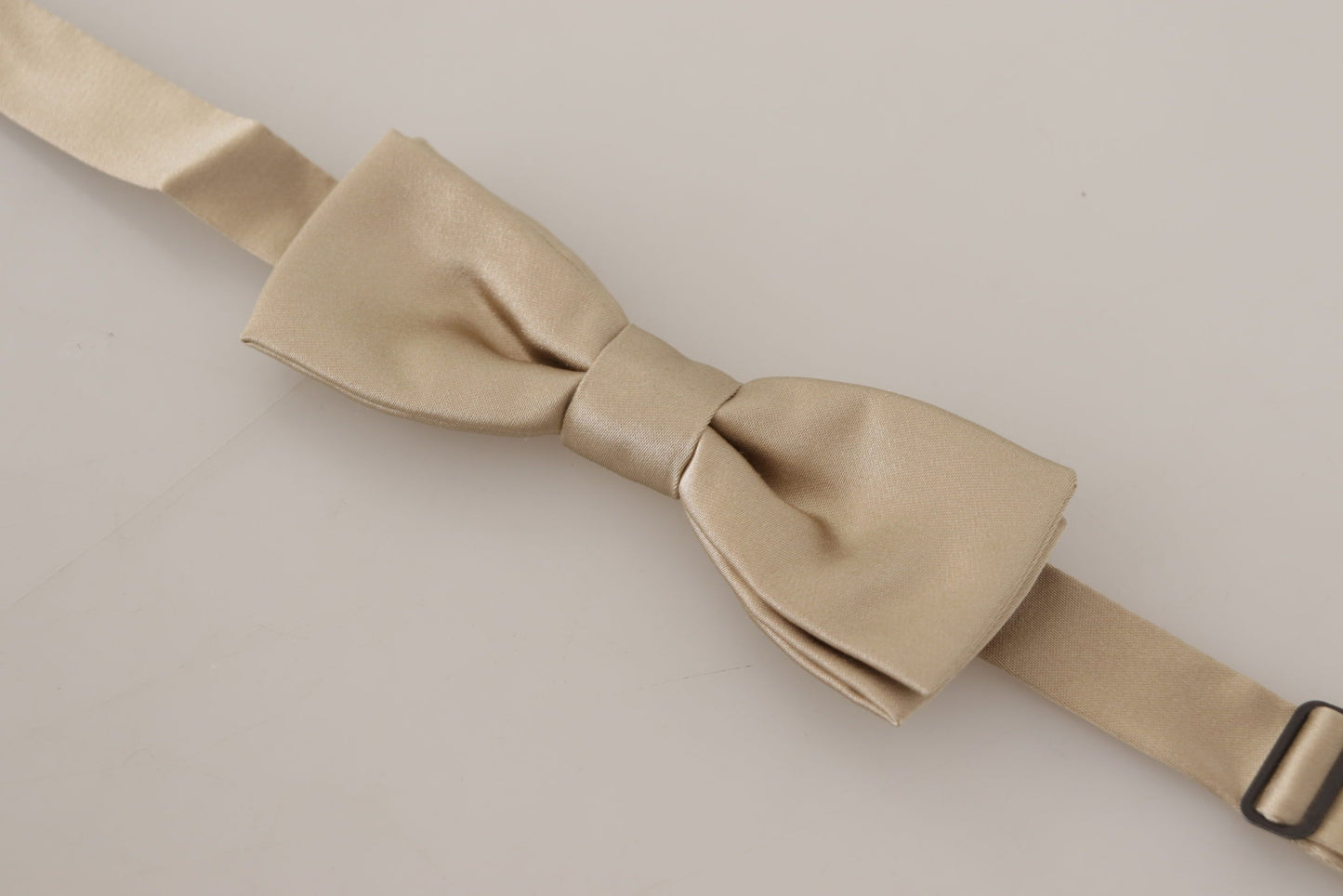 Dolce & Gabbana Dazzling Gold Silk Bow Tie