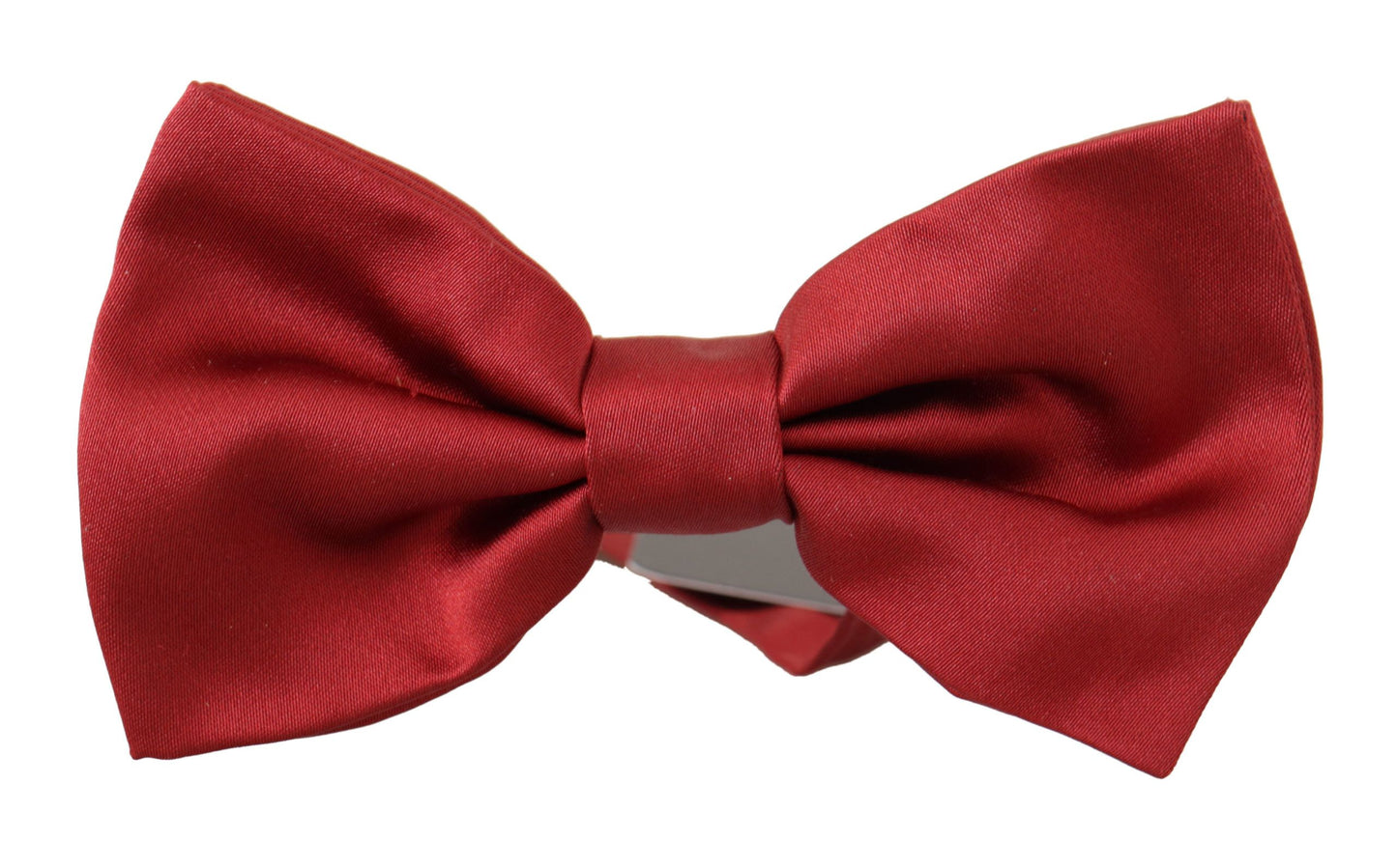 Dolce & Gabbana Elegant Silk Red Bow Tie