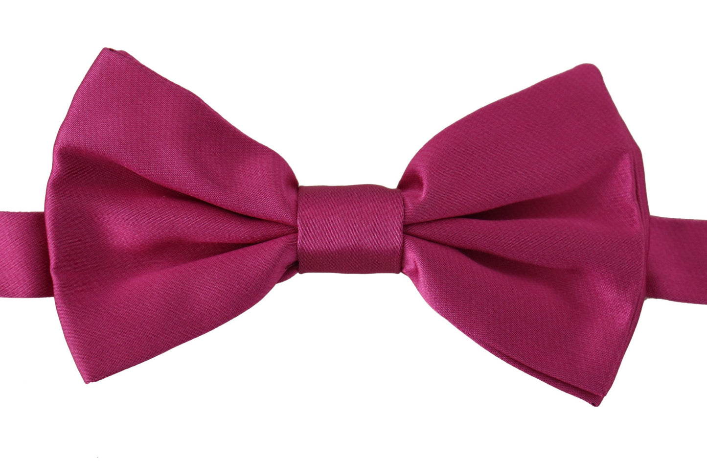 Dolce & Gabbana Elegant Pink Silk Bow Tie