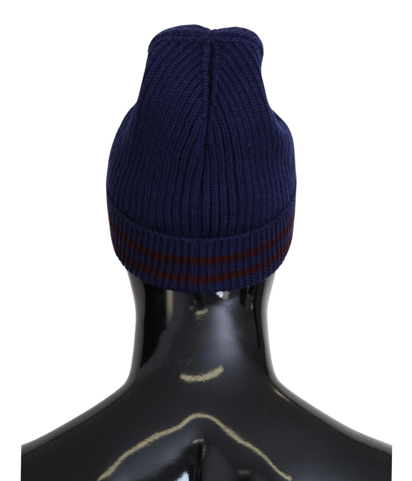 Dolce & Gabbana Elegant Virgin Wool Blue Beanie Hat