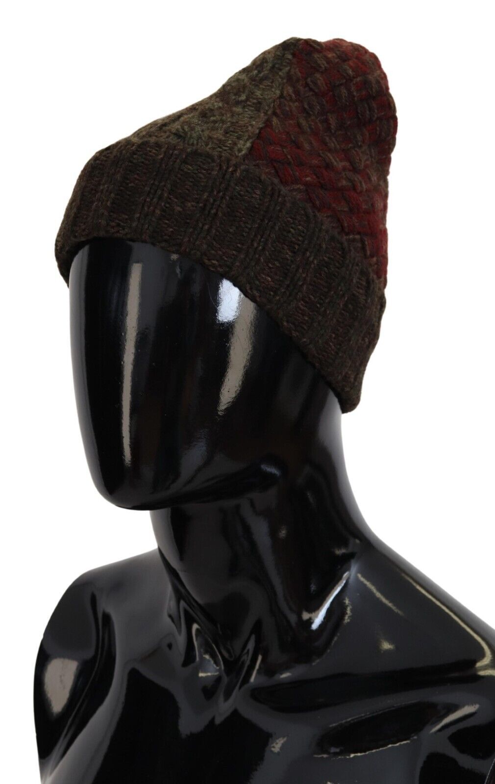 Dolce & Gabbana Multicolor Virgin Wool Cashmere Beanie