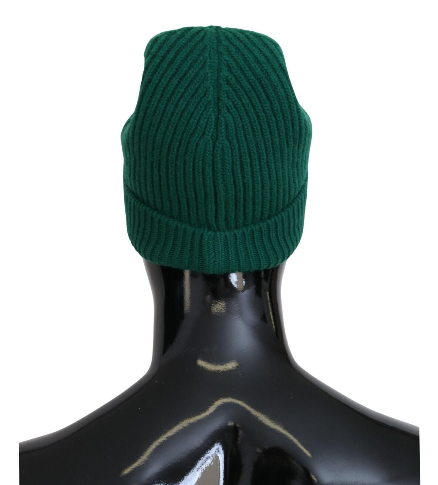 Dolce & Gabbana Elegant Virgin Wool Green Beanie